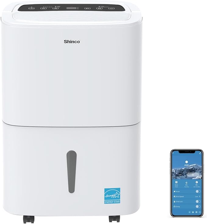 120 Pints Energy Star Dehumidifier by ShincoAirConditionerDehumidifier