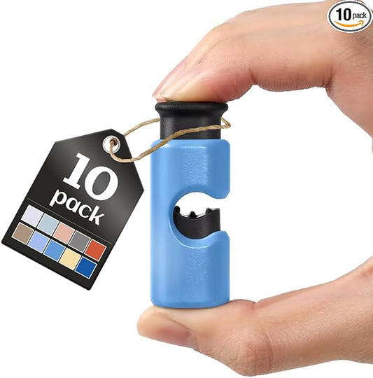 10 Pack Squeeze and Lock Bread Bag Clips, Bread Clips Resuable, Bag Clip by Unknown