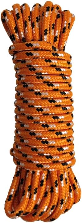 Diamond Braided Polypropylene Rope Nylon Rope Mix Thick Heavy Duty Ropes 1/4 - Image 7