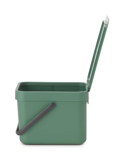 Brabantia Sort & Go Food Trash Can Small Countertop Kitchen Compost Caddy - Image 4