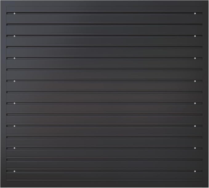NeatiEase Slatwall Panel Wall Storage Systems, 4 x 4ft Slat Wall Paneling by NeatiEase