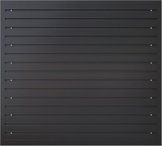 NeatiEase Slatwall Panel Wall Storage Systems, 4 x 4ft Slat Wall Paneling by NeatiEase