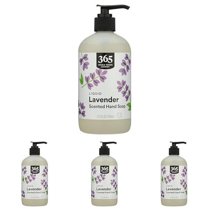 365 by Whole Foods Market, Hand Soap Liquid Lavender, 12.5 Fl Oz by WholeFoodsMarket