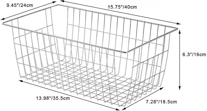 SANNO 15.7in Freezer Baskets Bins - Image 8