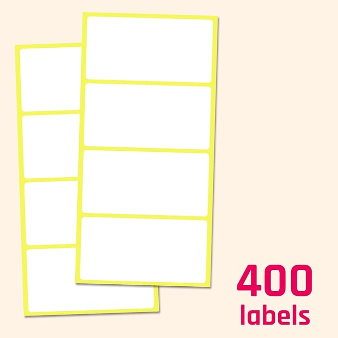 400 Pieces, Organizing, Box Labels to Write On - Image 4