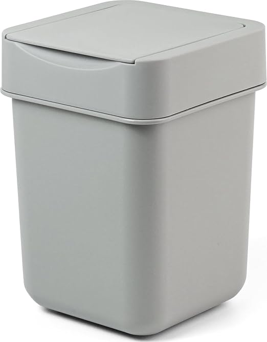 carrotez Mini Trash Can, Countertop Trash Can 2 Liter/ 0.5 Gallon, Mini by Carrotez