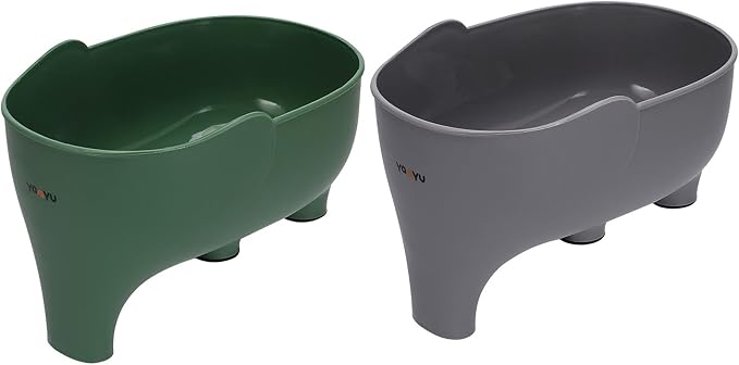 2PCS Vegetables Washing Basket Elephant Drainage Basket Fruit Basket by FHTECO