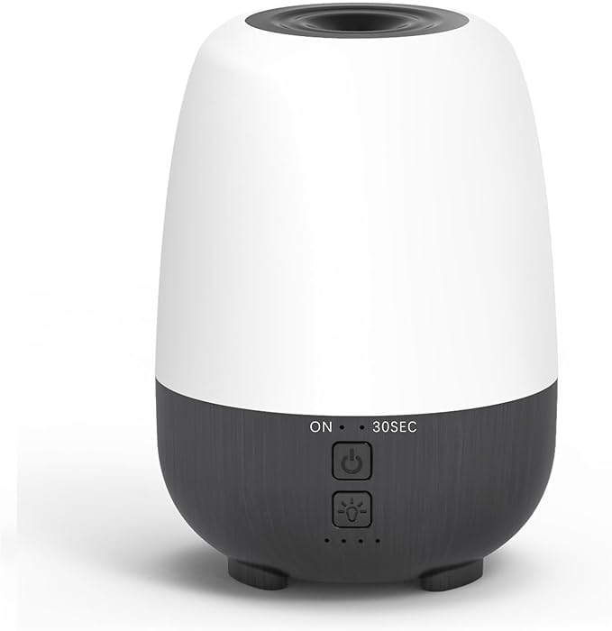 150ML Rechargeable Battery Operated Essential Oil Diffuser, Portable Cordless by SEEDSEEL