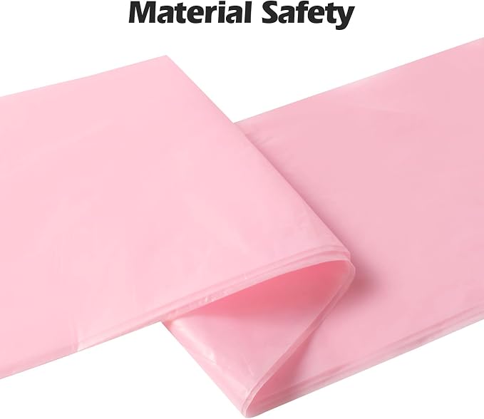 2-4 Gallon Portable Trash Bags, Bedroom Trash Can, Strong Trash Bags（Pink） - Image 5