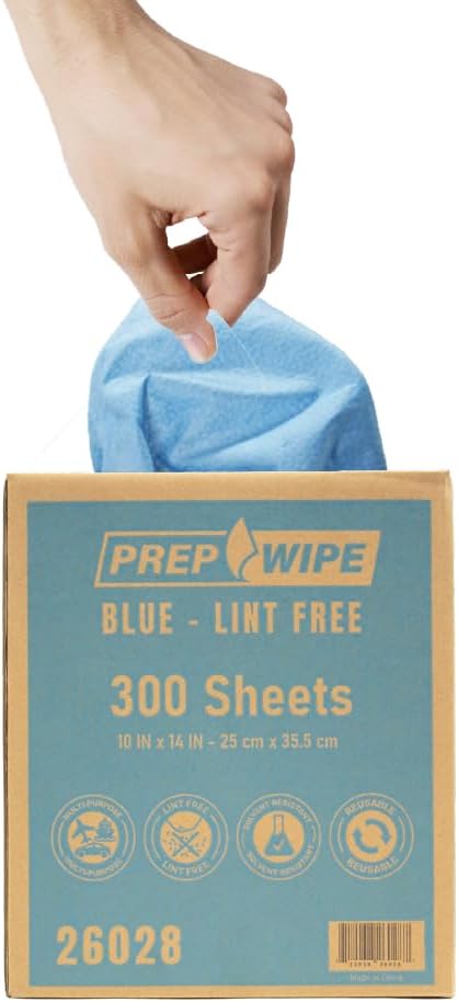 PrepWipe Heavy Duty Cleaning Towels, Lint Free Industrial Paper Towels - Image 5