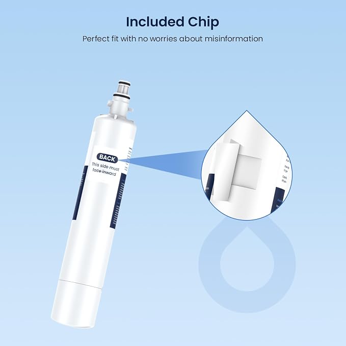 GLACIER FRESH Replacement for RPWFE, RPWF Refrigerator Water Filter, Compatible - Image 2