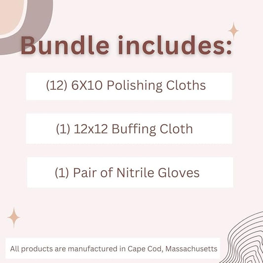 Cape Cod Metal Polishing Cloths Industrial Size Tin 9 Ounces - Image 2