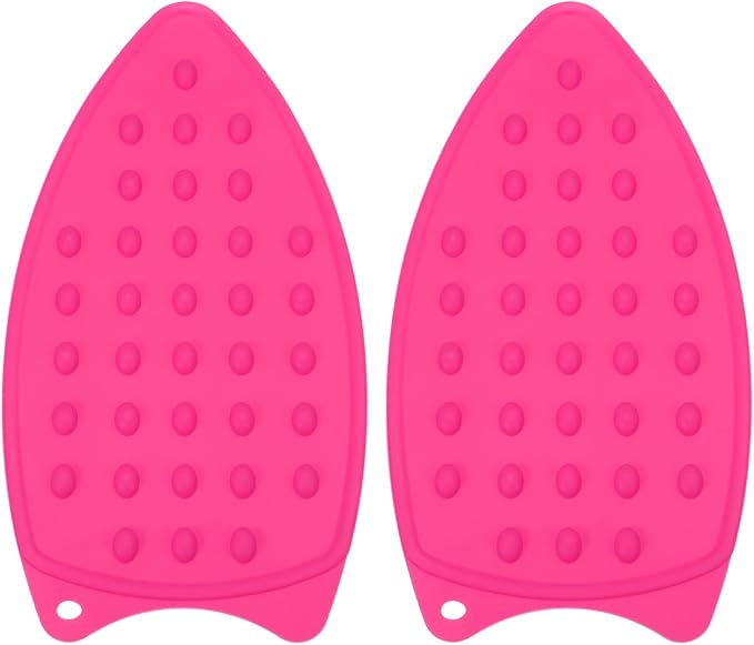 PATIKIL Silicone Iron Rest Pad, Rose Red by PATIKIL