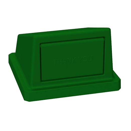 32 Gallon Square Slatted 100% Recycled Plastic Heavy-Duty Commercial Outdoor or - Image 5