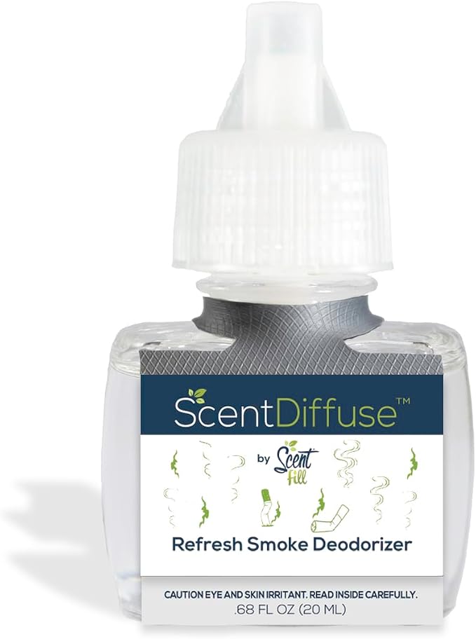 Scent Fill Refresh Smoke Deodorizer Plug in Air Freshener, 4 Scented Oil Refills - Image 3