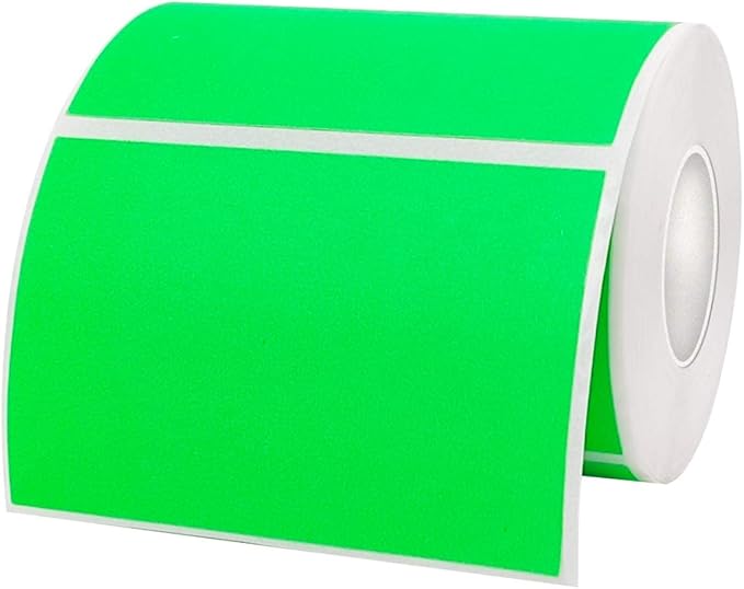 STARLIBOO Colored Labels Stickers 3 x 2 Inch, Removable Rectangle Moving Labels by STARLIBOO