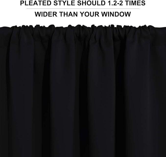 RYB HOME Blackout Curtains for Bedroom - Image 6