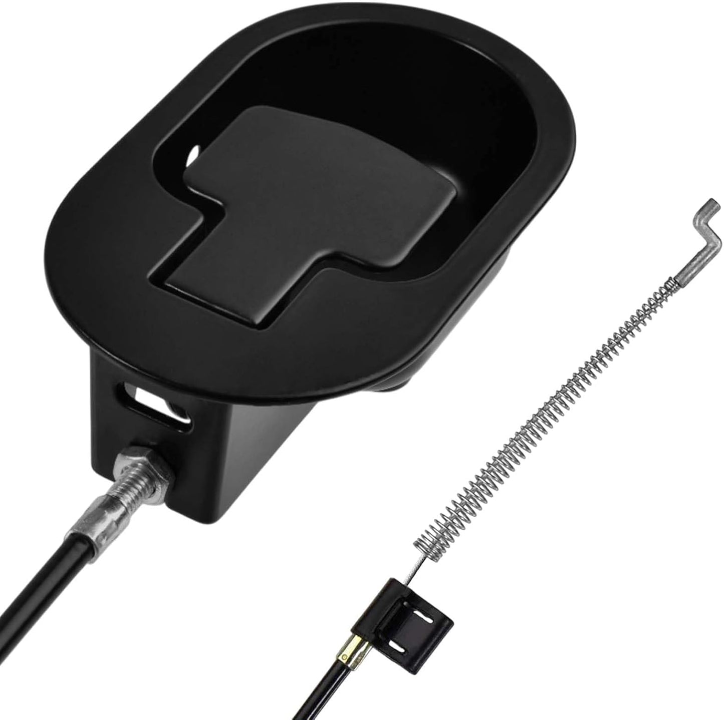 Metal Recliner Handle Replacement Parts with Cable Universal Recliner Sofa Chair Couch Release Lever Pull Handle Metal Couch Latch Release Pull Replacement Parts Fits Major Brands