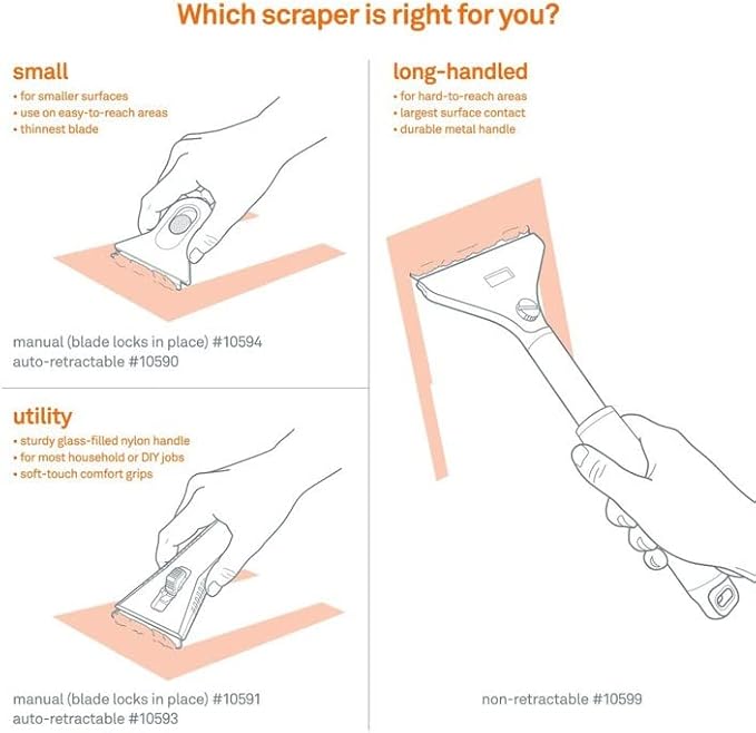 Slice 10599-CS Long-Handled Ceramic Scraper, Never Rusts, Lasts 11x as Long as - Image 7