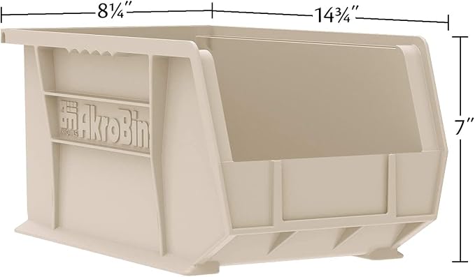 Akro-Mils 30240 AkroBins Plastic Storage Bins, Space-Saving Stackable Bins - Image 4