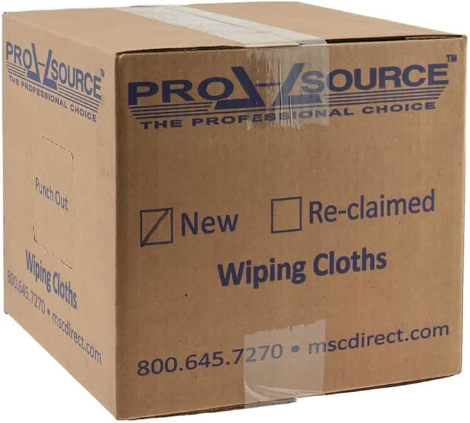 PRO SOURCE 10 Lb Box Virgin Surgical Lint-Free Blue Cotton Huck Towels: 16" x - Image 5