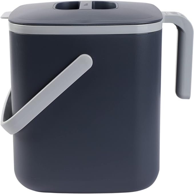 Blue Ginkgo Kitchen Compost Bin – Filter-Free, Odor-Tight Countertop Food Waste by BLUEGINKGO