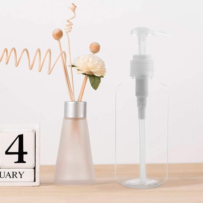 Yebeauty Pump Bottle Dispenser, 4 Pack 10oz/300ml Plastic Dish Lotion Soap - Image 5