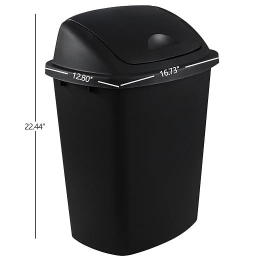 Bringer 10 Gallon Tall Kitchen Trash Can - Image 2