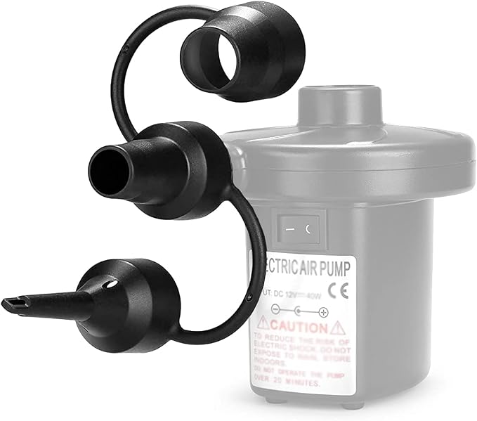 Replacement Nozzles Electric Air Pump 3 Sizes Head Plastic - Image 3