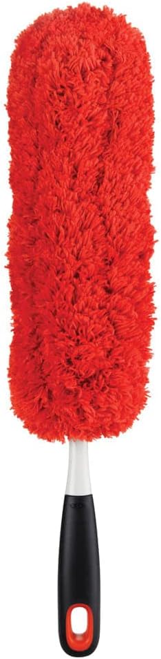 OXO Good Grips Microfiber Duster Refill, Polyester, Red, A