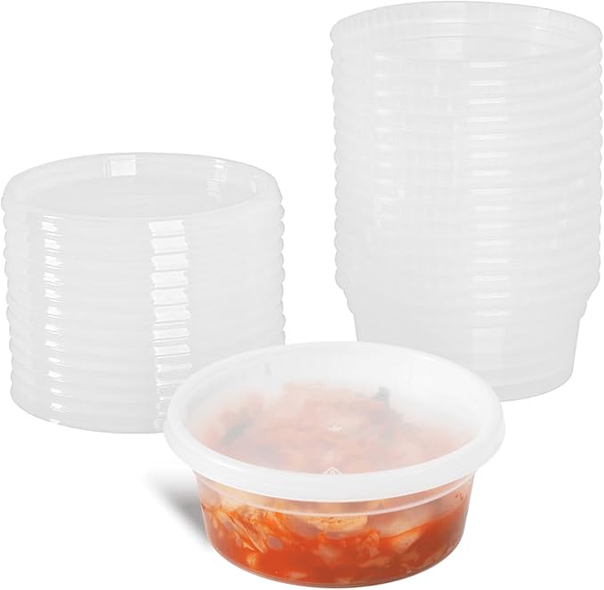 Karat Clear PP Injection Molded Round Deli Containers - Image 5