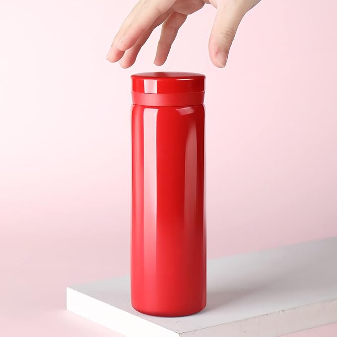 10oz Mini Water Bottle Stainless Steel Thermos Small Flask - Image 6