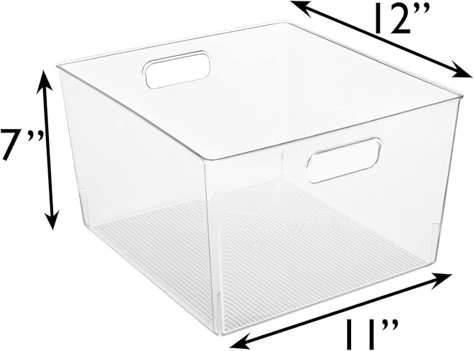 ClearSpace XL Clear Plastic Storage Bins - Image 6