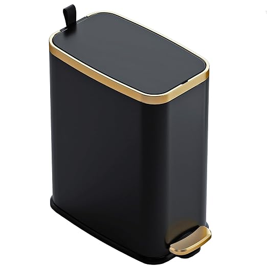 CEROELDA Small Bathroom Trash Can by WelcometoCEROELDA