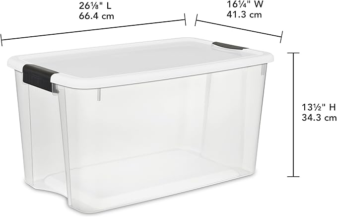Sterilite 12-Pack Ultra Latching Box, Storage Bins - Image 4
