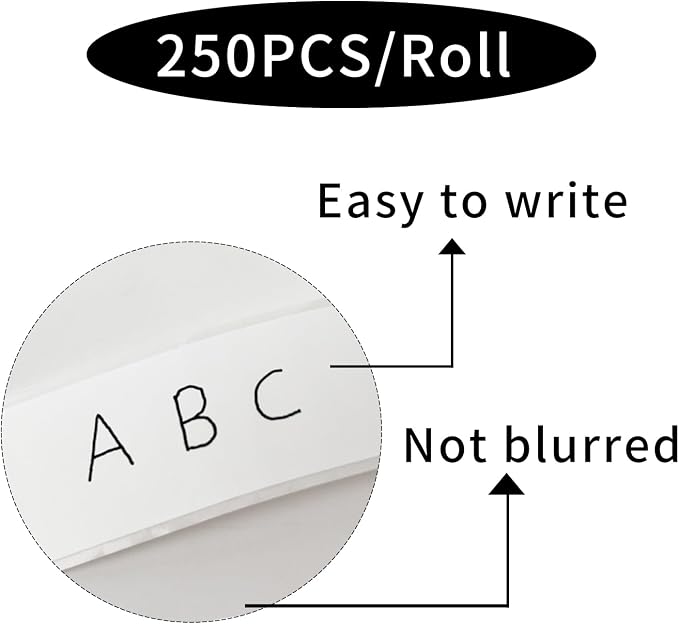 Removable Freezer Labels Stickers, 1 x 3 Inch Blank Removable Freezer Labels - Image 3