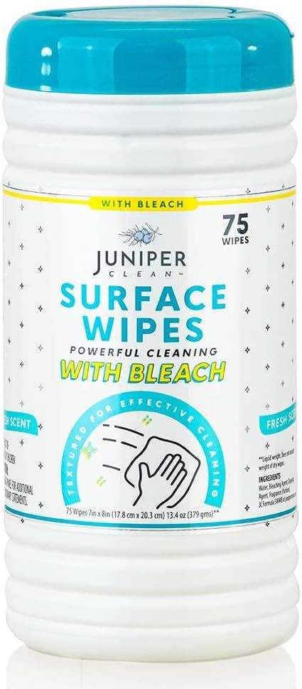 1 Pack Surface Cleaning Wipes by JuniperCLEAN