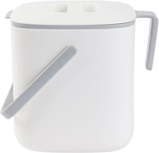 Blue Ginkgo Kitchen Compost Bin – Filter-Free, Odor-Tight Countertop Food Waste by BLUEGINKGO