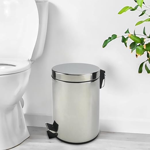 Stainless Steel Small Trash Can by ZahariHome