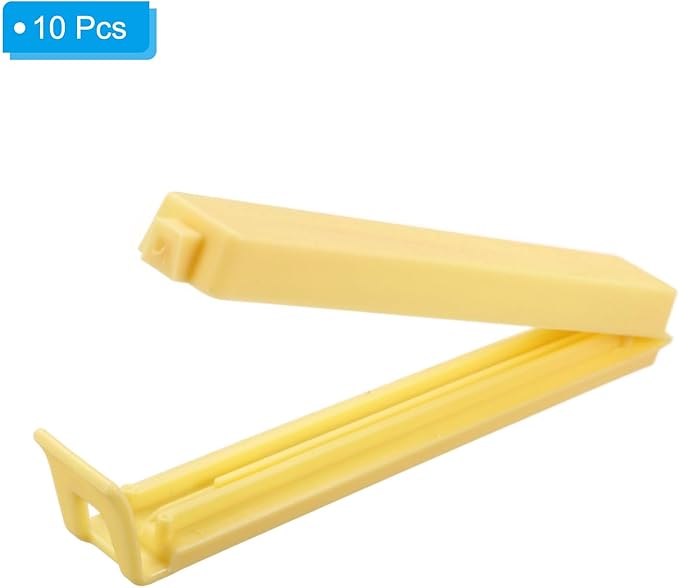 PATIKIL Sealing Clips 4.3 Inch, 10 Pack Reusable Plastic Bag Clip Clamp Sealer - Image 3
