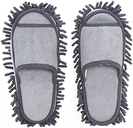 Women's Microfiber Floor Cleaning Mop Slippers - Image 2