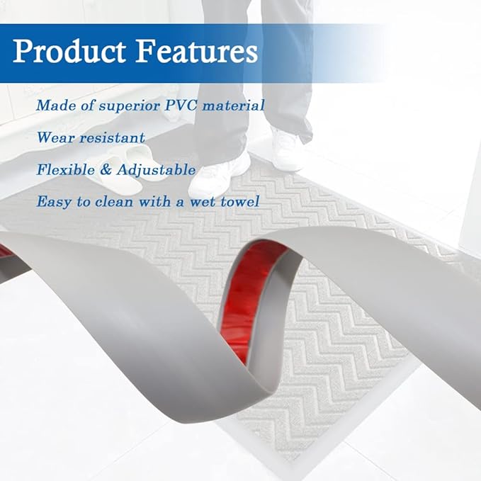 Floor Transition Strip Self Adhesive Carpet & Flooring Transitions Edging Trim - Image 3