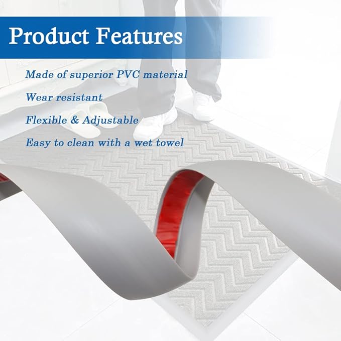 Floor Transition Strip Self Adhesive Carpet & Flooring Transitions Edging Trim - Image 3