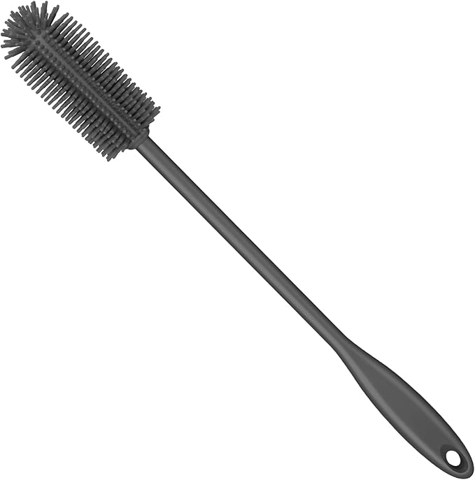 Silicone Bottle Brush, Water Bottle Cleaner Brush by Purtribe