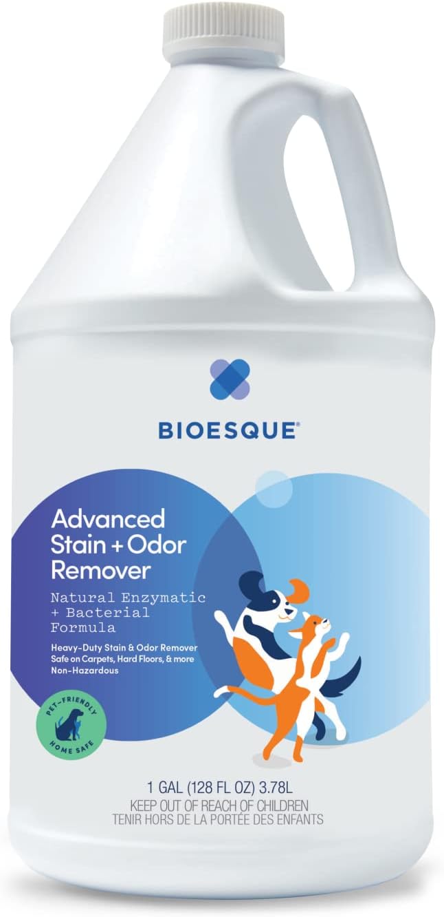 Bioesque Advanced Stain + Odor Remover, Pet-Friendly Natural Enzymatic & by Bioesque