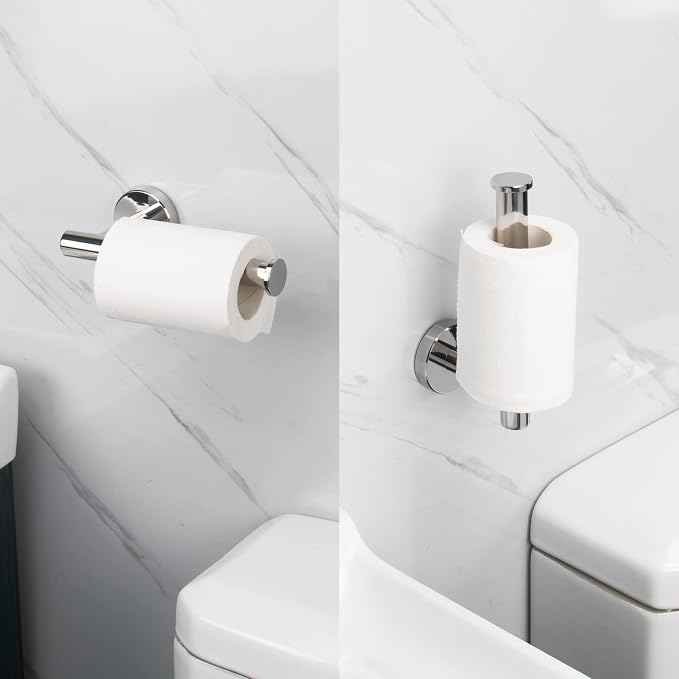 NearMoon Bathroom Toilet Paper Holder, Premium SUS304 Stainless Steel Rustproof - Image 3