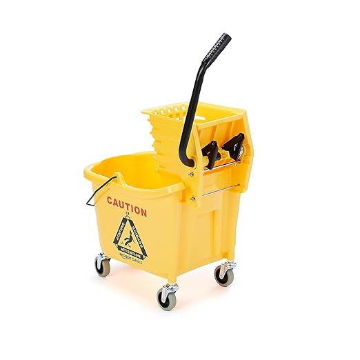 Amazon Basics Side Press Wringer Combo Commercial Floor Cleaning Rectangular - Image 2