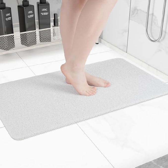 Non-Slip Bathtub Mat, Anti Slip Shower Mat, Fast Drying Bathtub Mats, Foot by Hargiis