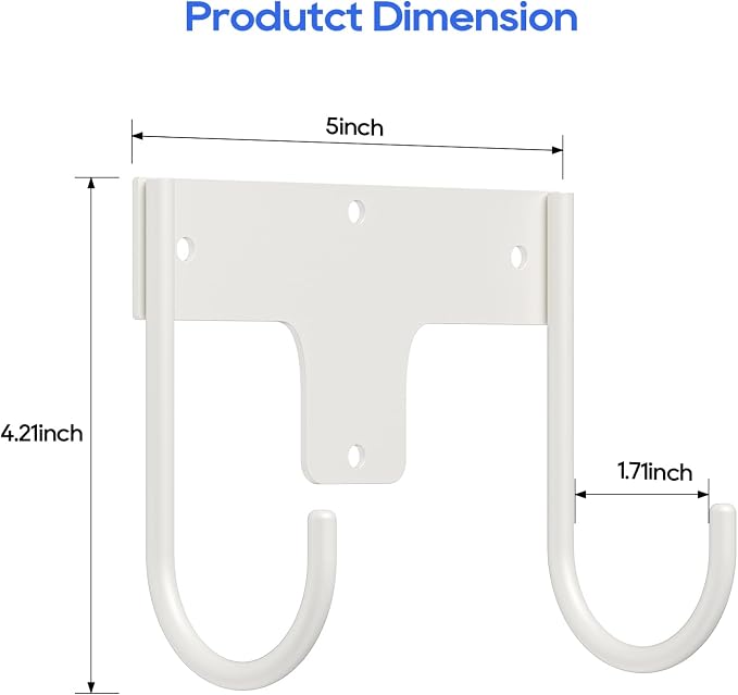 ORLESS Ironing Board Holder Wall Mount, Ironing Board Hanger, Ironing Board - Image 5