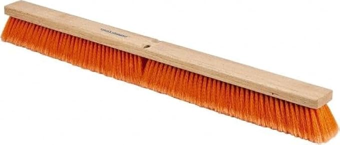 PRO SOURCE Safety Orange Push Broom Head by PROSOURCE